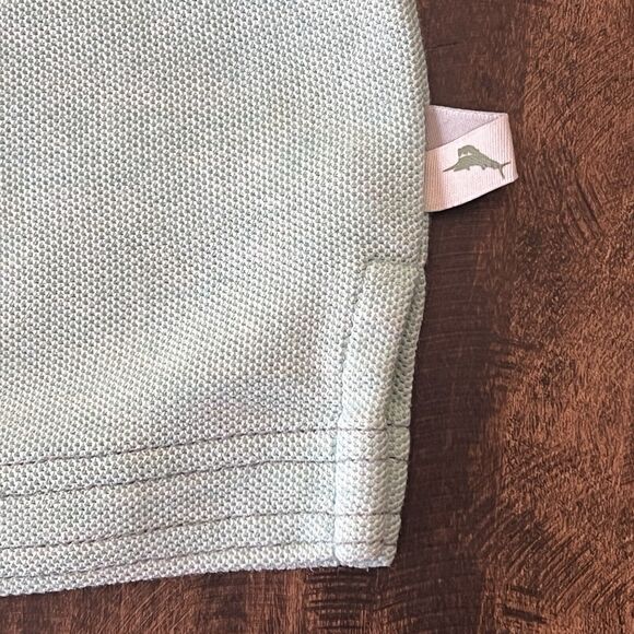 Tommy Bahama Island Zone Polo‎ Shirt Mens L Blue Lightweight Beach Casual Golf - Picture 5 of 8